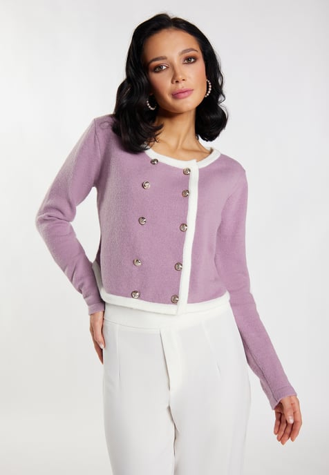 Faina Vest Dames Mauve - Image 3