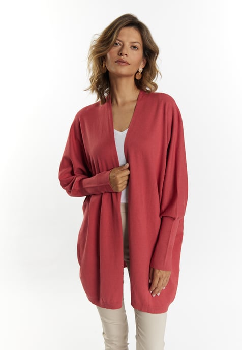 usha Gebreid vest Dames Vintage rood - Image 3
