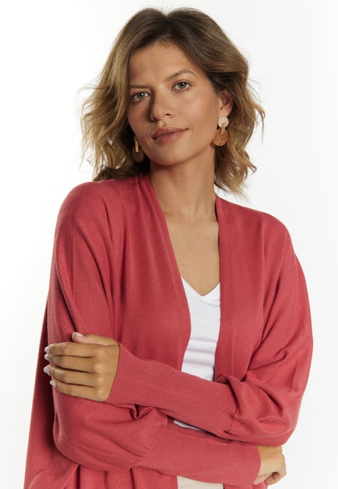 usha Gebreid vest Dames Vintage rood - Image 5
