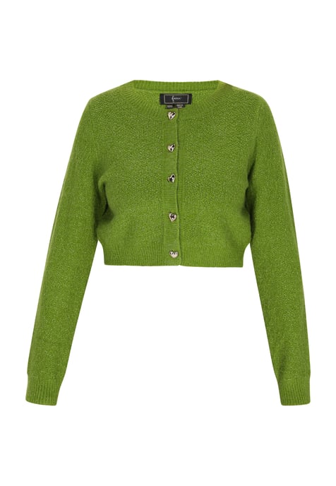 Faina Vest Dames groente - Image 1