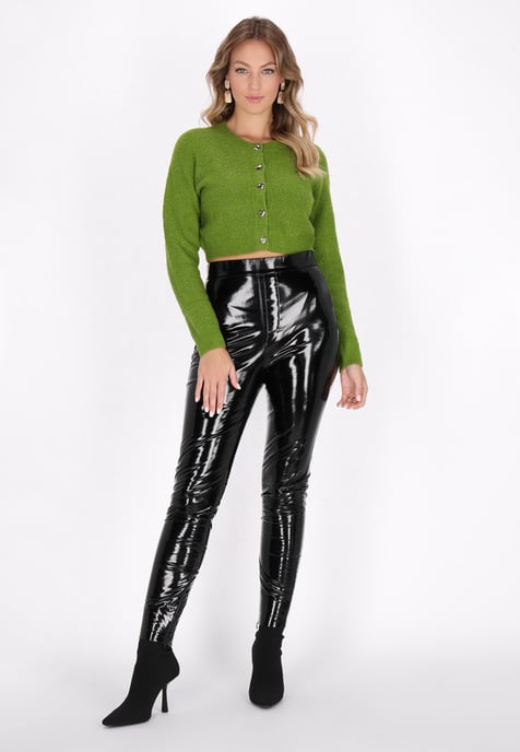 Faina Vest Dames groente - Image 2