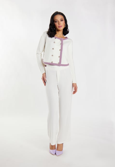 Faina Vest Dames wit - Image 2