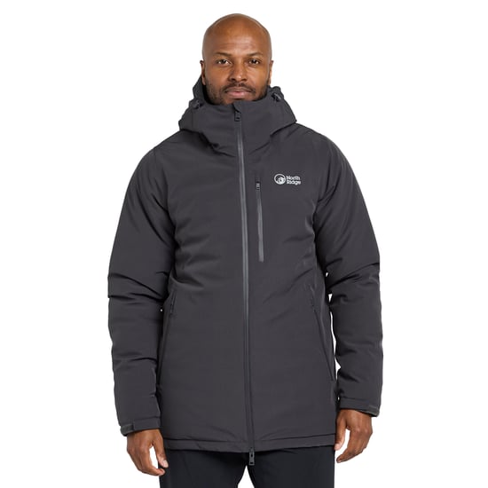 North Ridge Men's Domain Waterproof Parka, Grey - Image 1