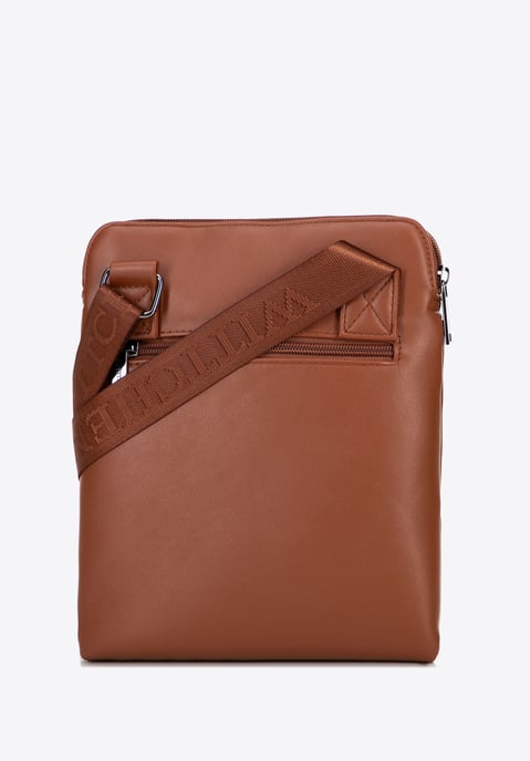 Wittchen Heren Messenger Bag in Imitatieleer Bruin Eco-leer - Image 1