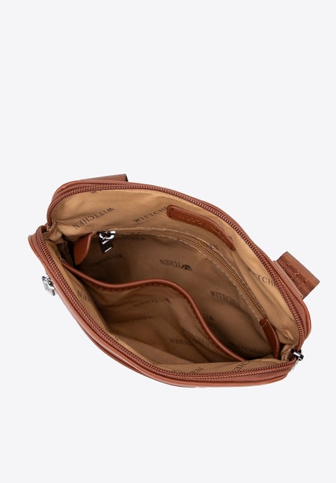 Wittchen Heren Messenger Bag in Imitatieleer Bruin Eco-leer - Image 2