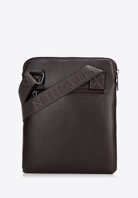 Wittchen Heren Messenger Bag in Imitatieleer Donkerbruin Eco-leer - Image 2