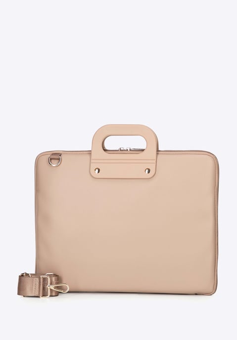 Wittchen Dames 15" Laptoptas in Imitatieleer, Beige, Eco-leer - Image 3