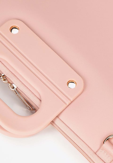 Wittchen Dames 15" Laptoptas in Imitatieleer Roze - Image 6