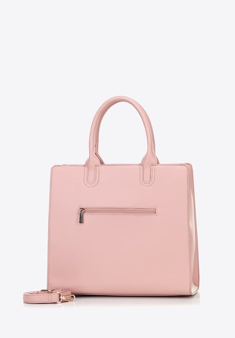 Wittchen Dames 13" Laptoptas in Imitatieleer Roze - Image 2