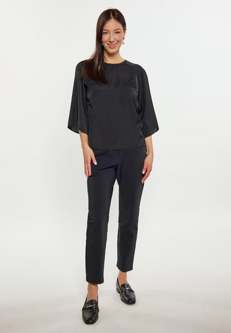usha Blouse Dames zwart - Image 2