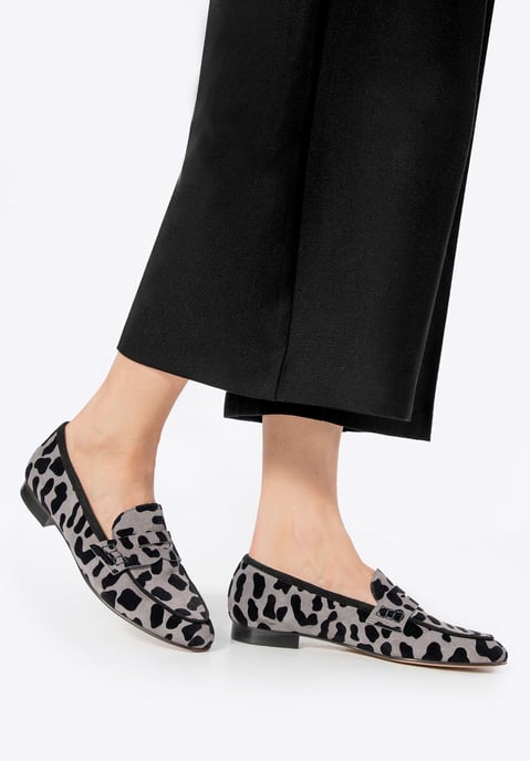 Wittchen Dames Mocassins met Luipaardprint, Gemaakt van Echt Leer - Image 1