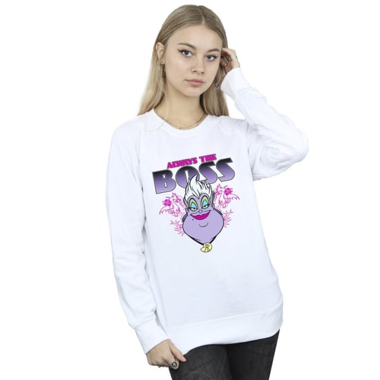 Disney Dames/Dames De Kleine Zeemeermin Ursula Mama Is De Baas Sweatshirt (Wit) - Image 3