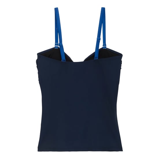 Regatta Dames/Dames Aceana III Tankini Top (Marineblauw/helderblauw) - Image 2