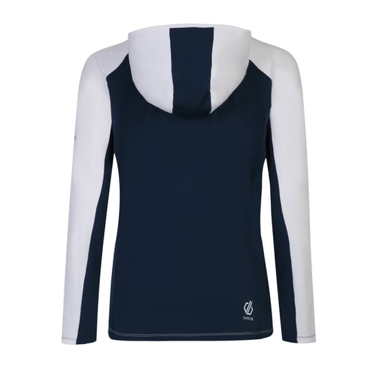 Dare 2B Dames/Dames Convey II Hooded Core Stretch Midlayer (Wit/Moonlight Denim) - Image 2