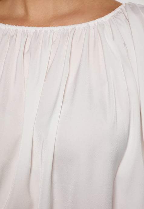 usha Blouse Dames wolwit - Image 5