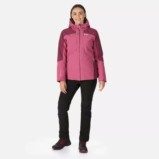 Regatta Dames/Dames Highton II Stretch Gewatteerde Jas (Violet/Amarant Haze) - Image 6