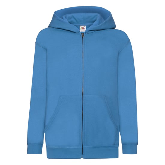 Fruit of the Loom Kinder/Kids Klassiek Jasje met Capuchon (Azuurblauw) - Image 1