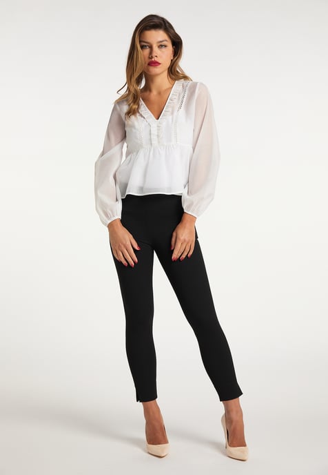 Faina Blouse Dames wolwit - Image 2