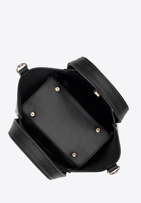 Wittchen Dames mini zwart kunstlederen etui met uitneembaar etui - Image 5