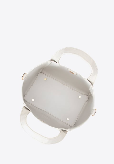 Wittchen Dameskoffer met uitneembaar etui, gebroken wit, eco-leer - Image 5
