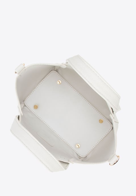 Wittchen Dames mini koffer met uitneembaar etui, gebroken wit, eco-leer - Image 5