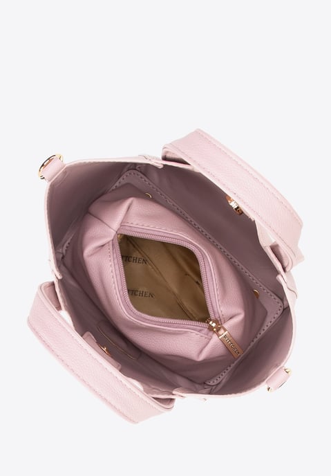 Wittchen Dames mini roze kunstleren aktetas met uitneembaar etui - Image 5