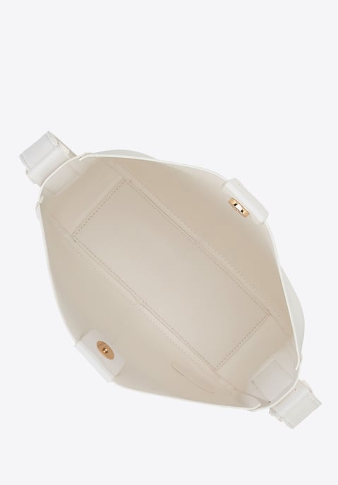 Wittchen Dames handtas, imitatieleer, crème, eco-leer - Image 5