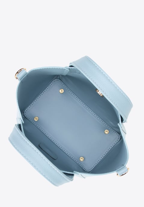 Wittchen Dames mini koffer met uitneembaar etui, blauw, eco-leer - Image 5
