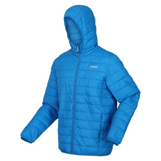Regatta Heren Hillpack Hooded Lightweight Jacket (Indigoblauw) - Image 3