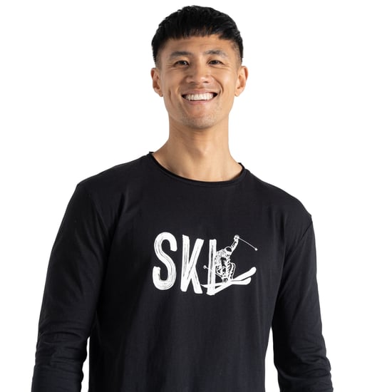 Regatta Heren Stomping T-shirt met lange mouwen (Zwart) - Image 6