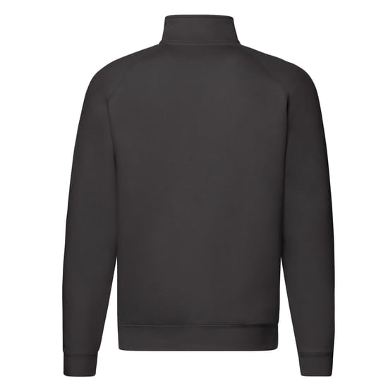 Fruit of the Loom Unisex Premium Sweatshirt met Kwart Ritssluiting voor Volwassenen (Zwart) - Image 2