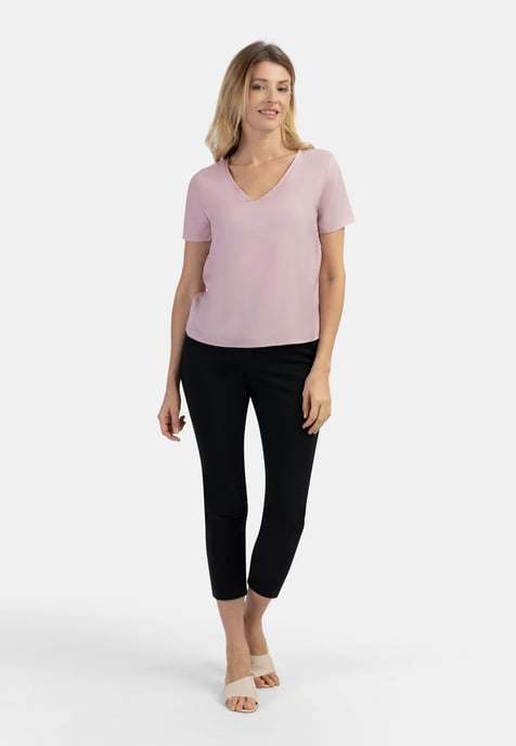 usha Blouse shirt Dames oud roze - Image 2