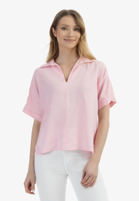 usha Blouse shirt Dames lichtroze - Image 3