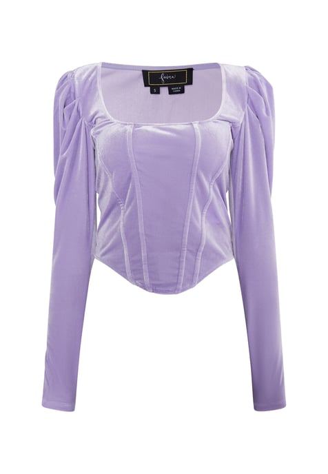 Faina Blouse Dames lavendel - Image 1