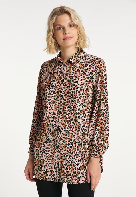 usha Blouse Dames roze - Image 3