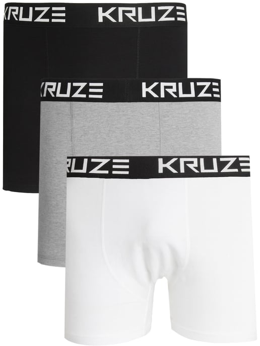 Kruze | 3-pack Heren Boxershorts Katoen Stretch Ondergoed - Image 1