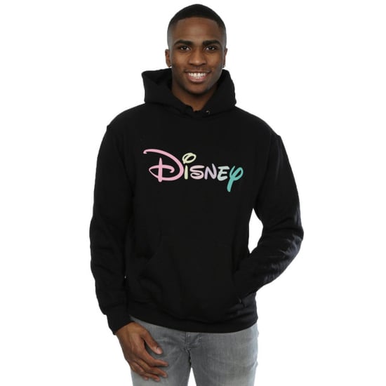 Disney Heren Pastel Logo Hoodie (Zwart) - Image 3
