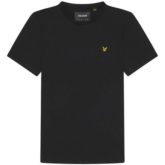 Lyle & Scott Tee SS Plain T-Shirt Zwart - Image 3