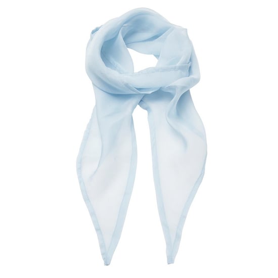 Premier Dames/Dames Chiffon Sjaal (Lichtblauw) - Image 1