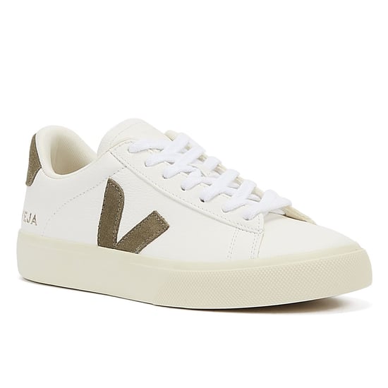 Veja Campo Extra Khaki Damestrainers Wit/Kaki - Image 2