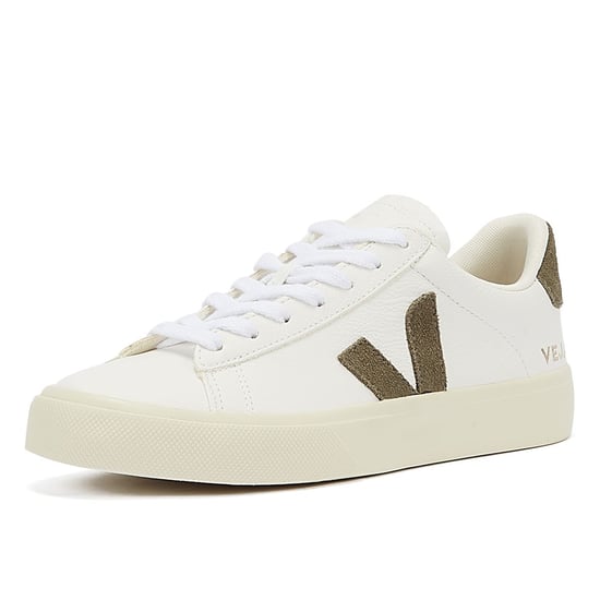Veja Campo Extra Khaki Damestrainers Wit/Kaki - Image 3