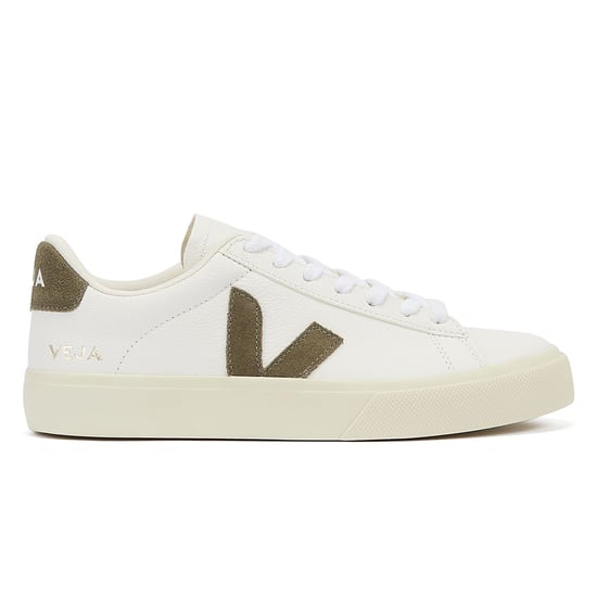 Veja Campo Extra Khaki Damestrainers Wit/Kaki - Image 4