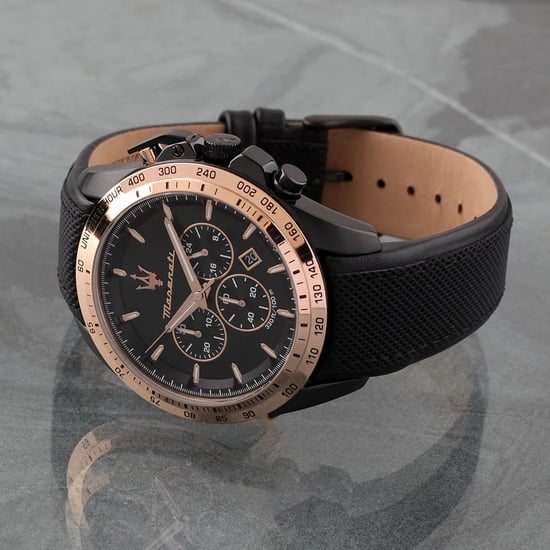 Maserati Horloge Traguardo R8871612038 Zwart - Image 4