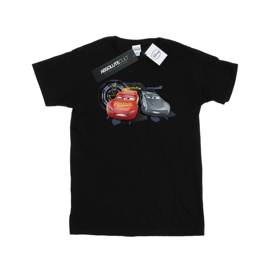 Disney Heren Cars Bliksem Vs Storm T-Shirt (Zwart) - Image 1