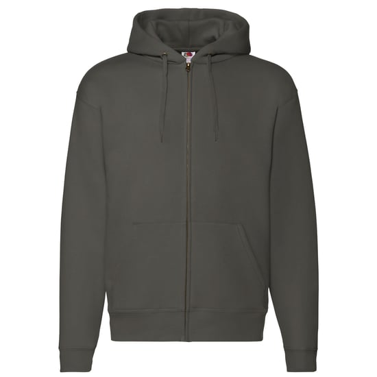 Fruit of the Loom Premium capuchonjas voor volwassenen (Houtskool) - Image 1