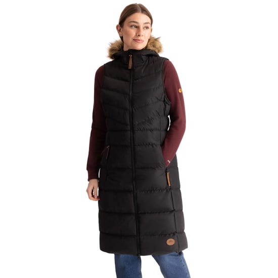 Trespass Dames/Dames Audrey Gilet (Zwart) - Image 3