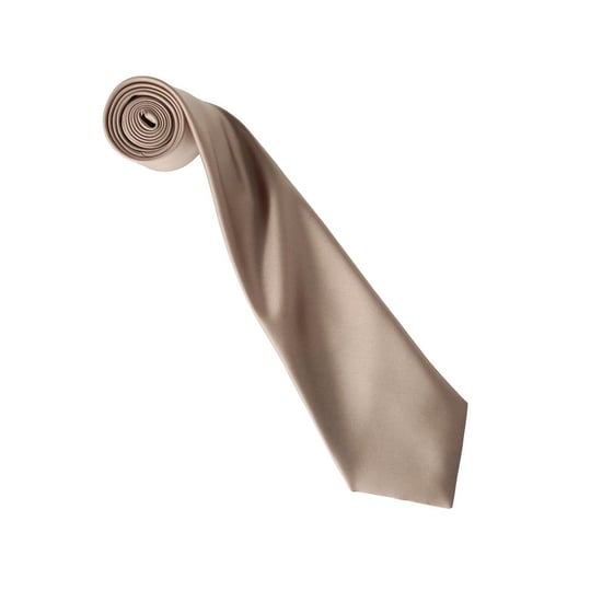 Premier Kleurencollectie Satijnen Stropdas (Khaki) - Image 2