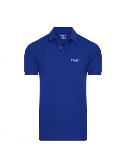 Ballin Est. 2013 Polo SS Basic Polo Blauw - Image 2