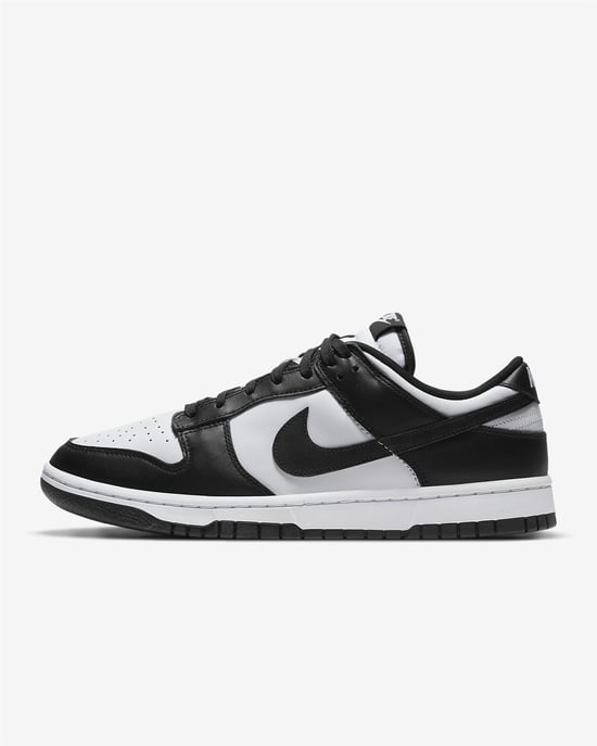 Nike Dunk Low Retro Sportschoenen Wit/Zwart - Image 1