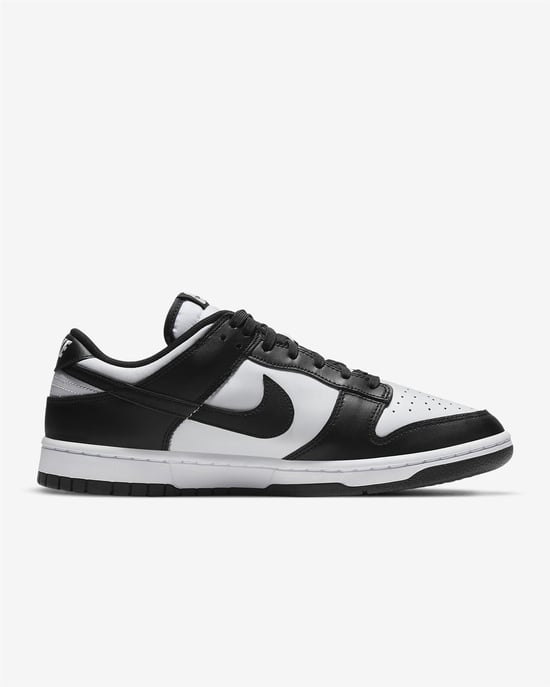 Nike Dunk Low Retro Sportschoenen Wit/Zwart - Image 3